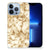Apple iPhone 13 Pro TPU Siliconen Hoesje Marmer Goud B2C Telecom