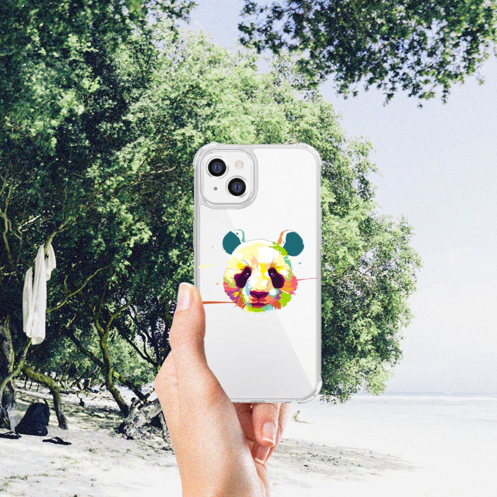 Apple iPhone 14 Plus Stevig Bumper Hoesje Panda Color B2C Telecom