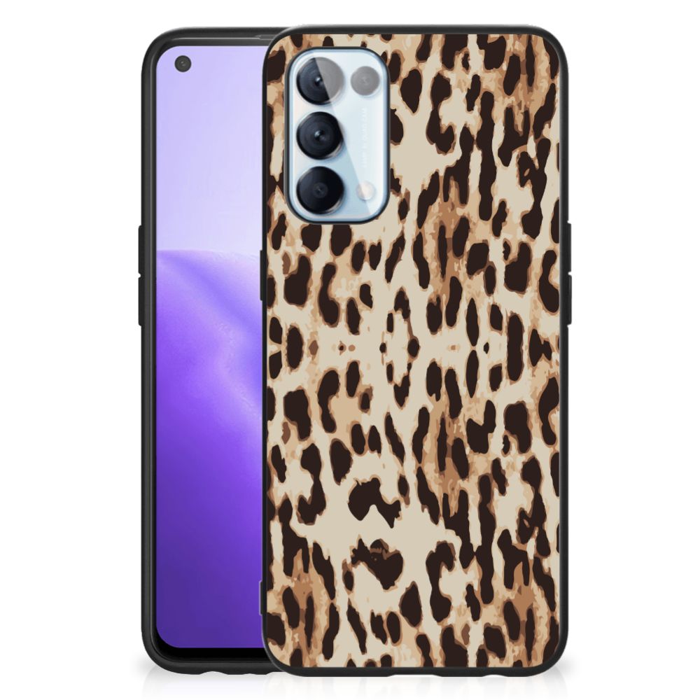 OPPO Reno5 5G | Find X3 Lite Dierenprint Telefoonhoesje Leopard