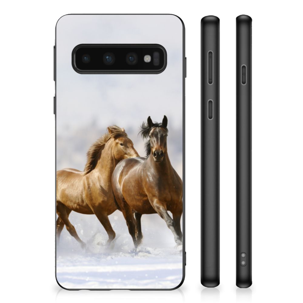 Samsung Galaxy S10 Back Cover Paarden