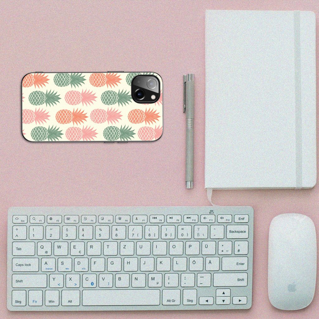 iPhone 14 Plus Back Cover Hoesje Ananas B2C Telecom