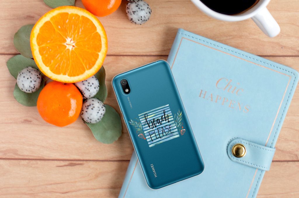 Huawei Y5 (2019) Telefoonhoesje met Naam Boho Beach
