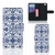 Huawei Ascend P8 Lite Hoesje Flower Blue