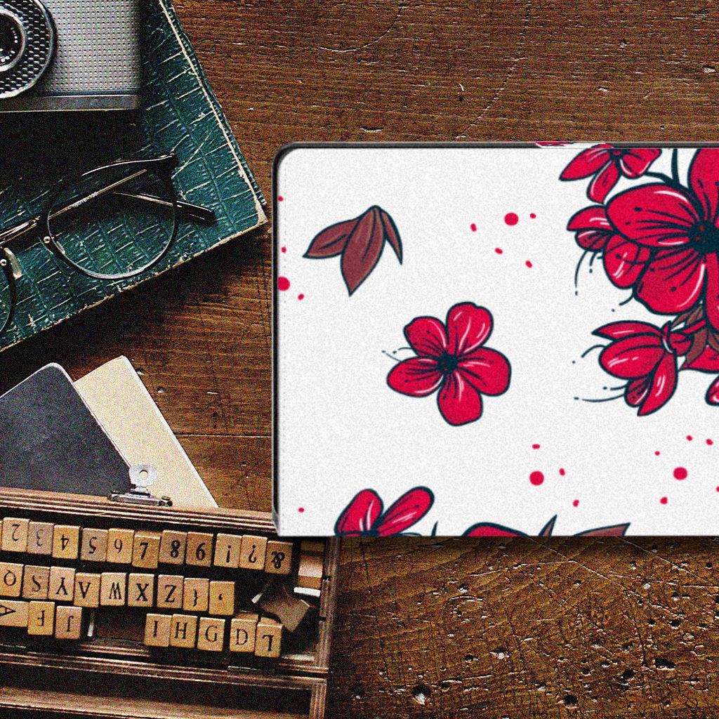 Samsung Galaxy Tab A8 2021/2022 Tablet Cover Blossom Red