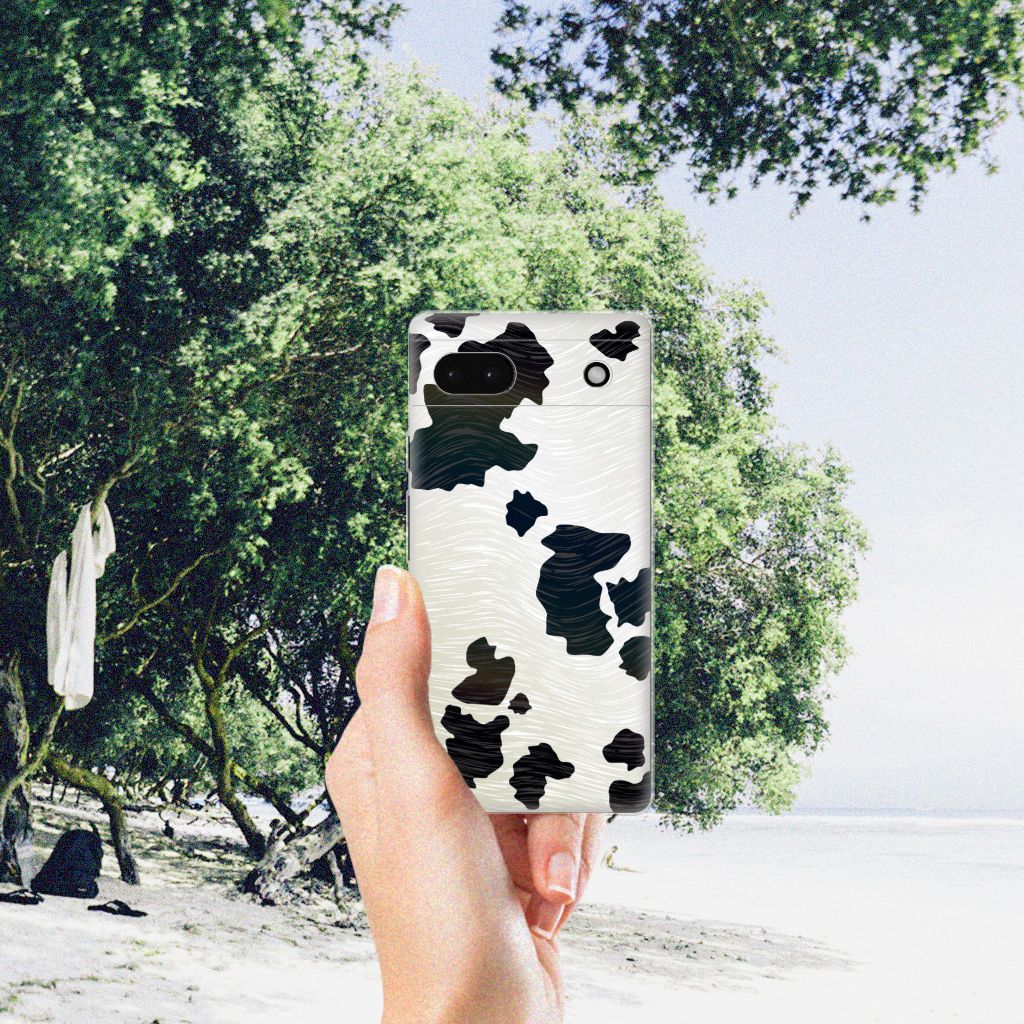 Google Pixel 6A TPU Hoesje Koeienvlekken B2C Telecom