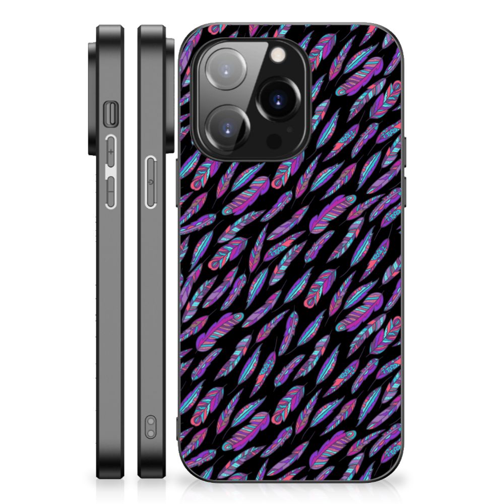 iPhone 14 Pro Back Case Feathers Color B2C Telecom