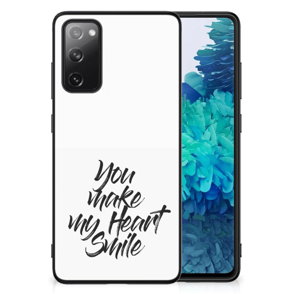 Samsung Galaxy S20 FE Telefoon Hoesje met tekst Heart Smile B2C Telecom