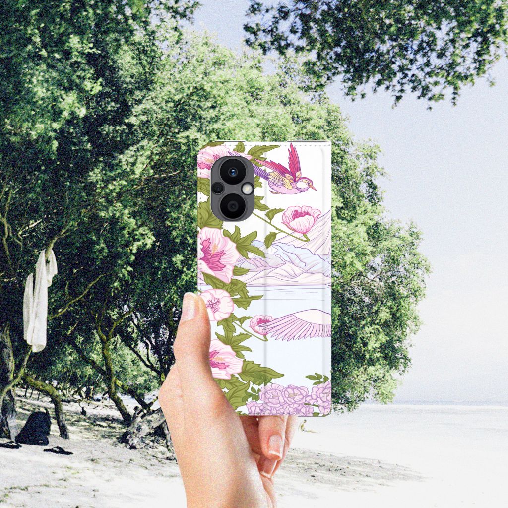 OPPO Reno8 Lite Hoesje maken Bird Standing - B2C Telecom