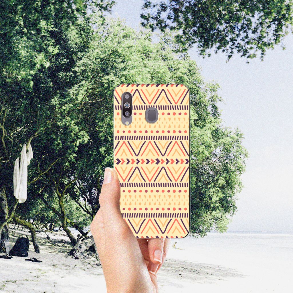 Samsung Galaxy M30 TPU bumper Aztec Yellow