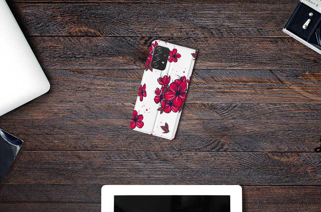 Samsung Galaxy A72 (5G/4G) Smart Cover Blossom Red - B2C Telecom