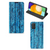 Samsung Galaxy A03s Book Wallet Case Wood Blue - B2C Telecom