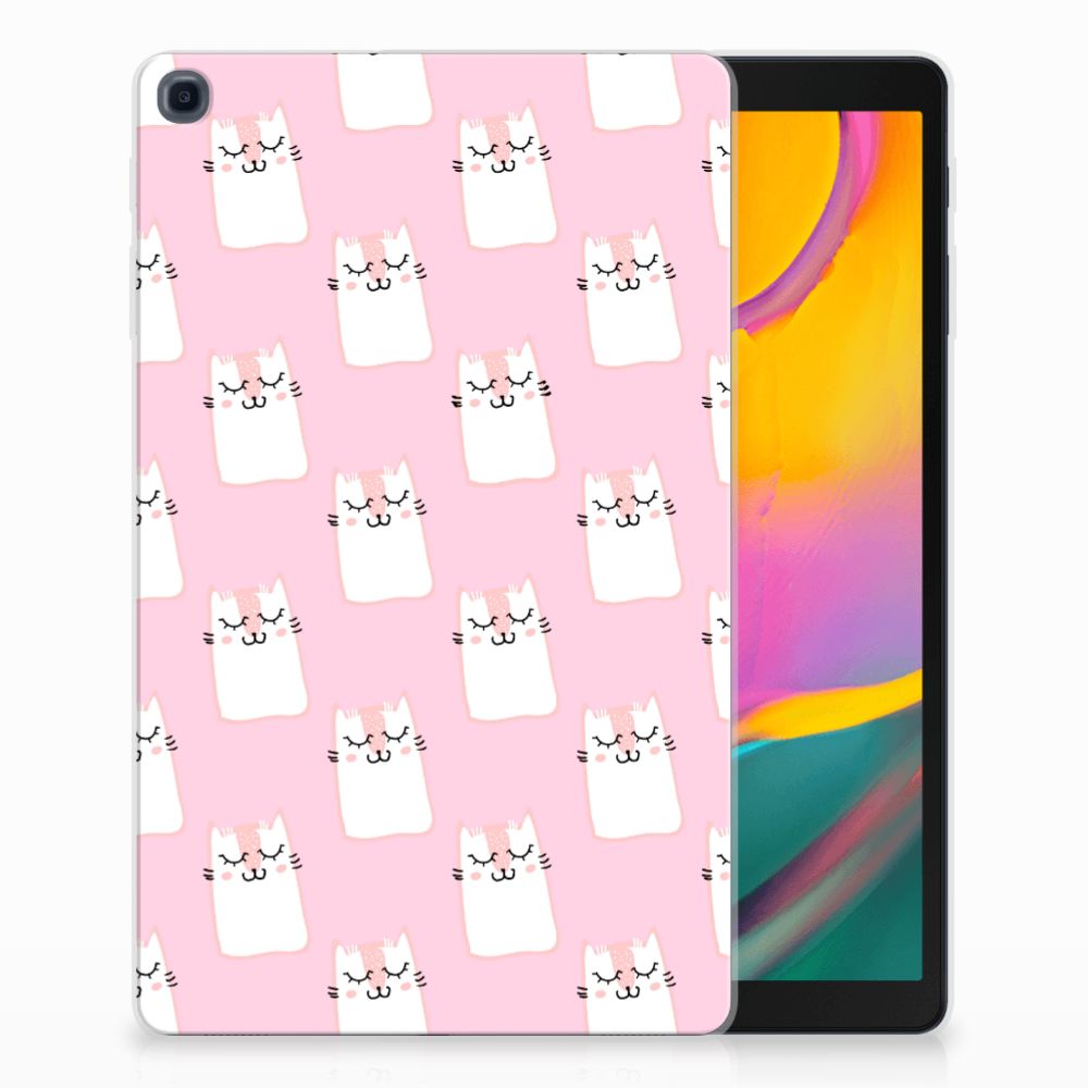 Samsung Galaxy Tab A 10.1 (2019) Back Case Sleeping Cats
