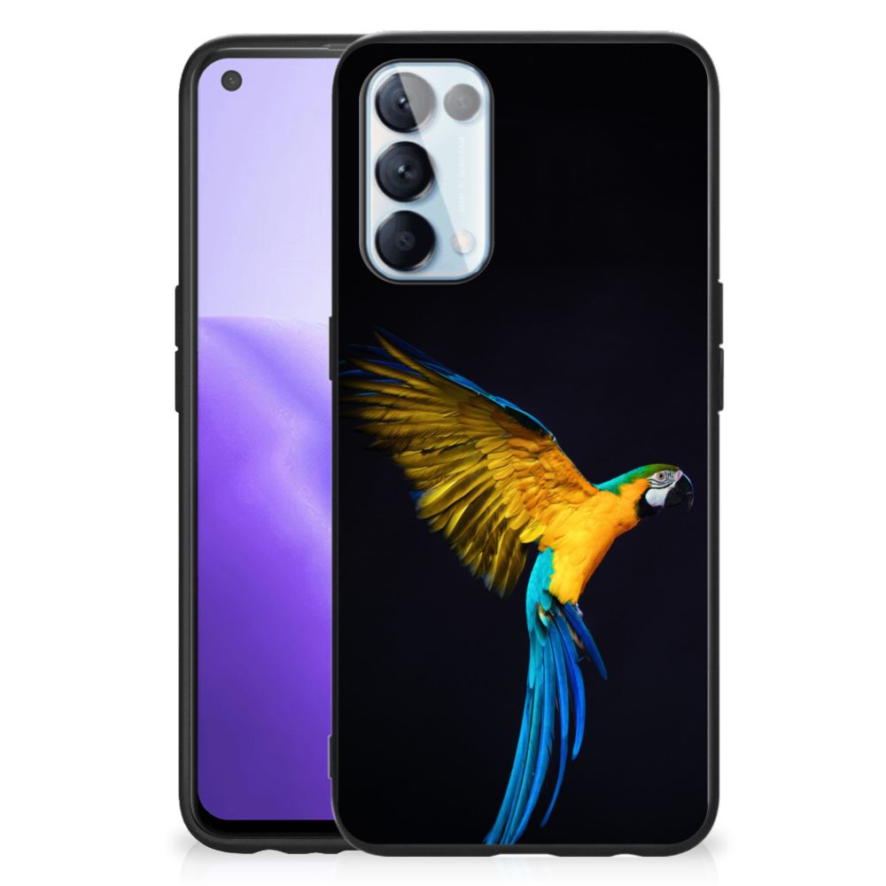 OPPO Reno5 5G | Find X3 Lite Dierenprint Telefoonhoesje Papegaai