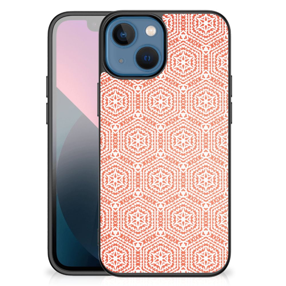 Apple iPhone 13 mini Back Case Pattern Orange B2C Telecom