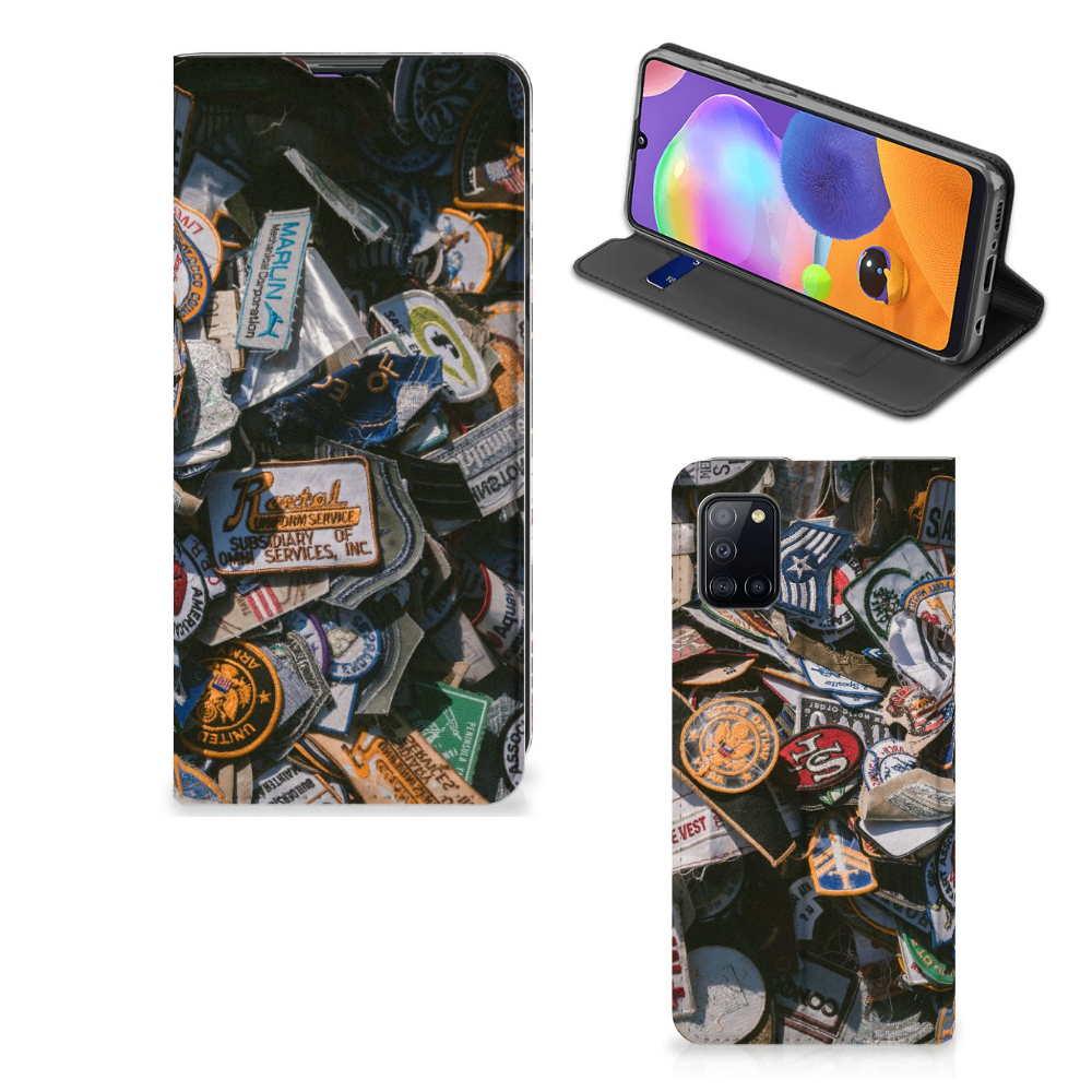 Samsung Galaxy A31 Stand Case Badges - B2C Telecom