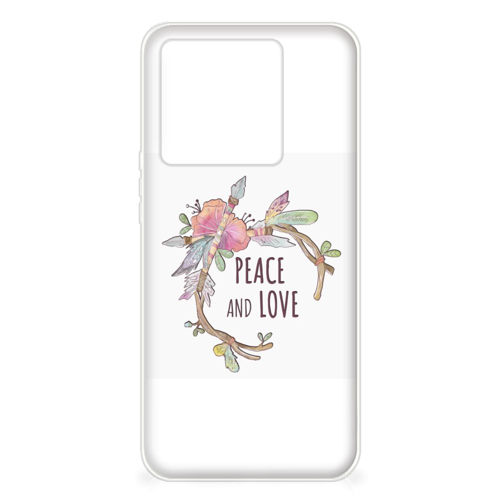 Xiaomi 13T Telefoonhoesje met Naam Boho Text