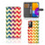Samsung Galaxy M52 Telefoon Hoesje Zigzag Multi Color