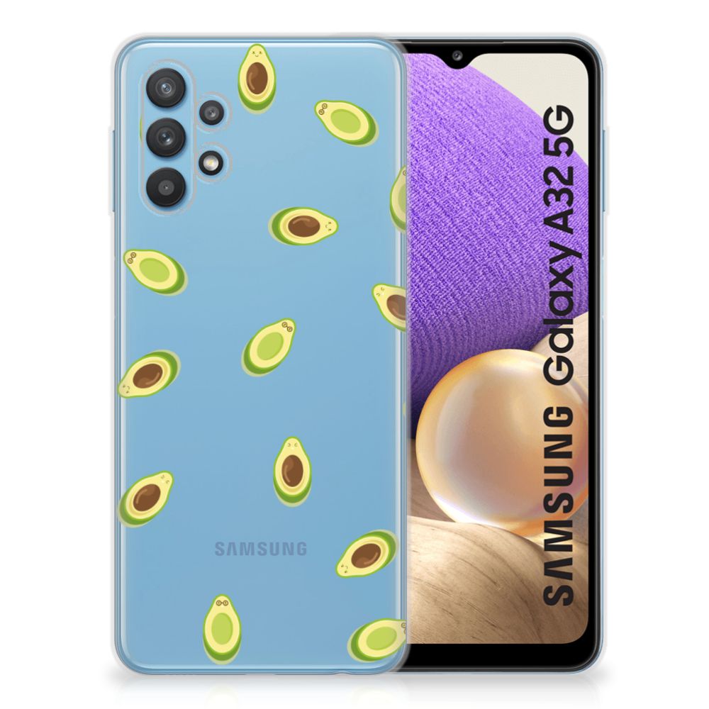 Samsung Galaxy A32 5G Siliconen Case Avocado