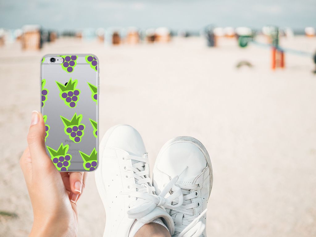 Apple iPhone 6 | 6s Siliconen Case Druiven