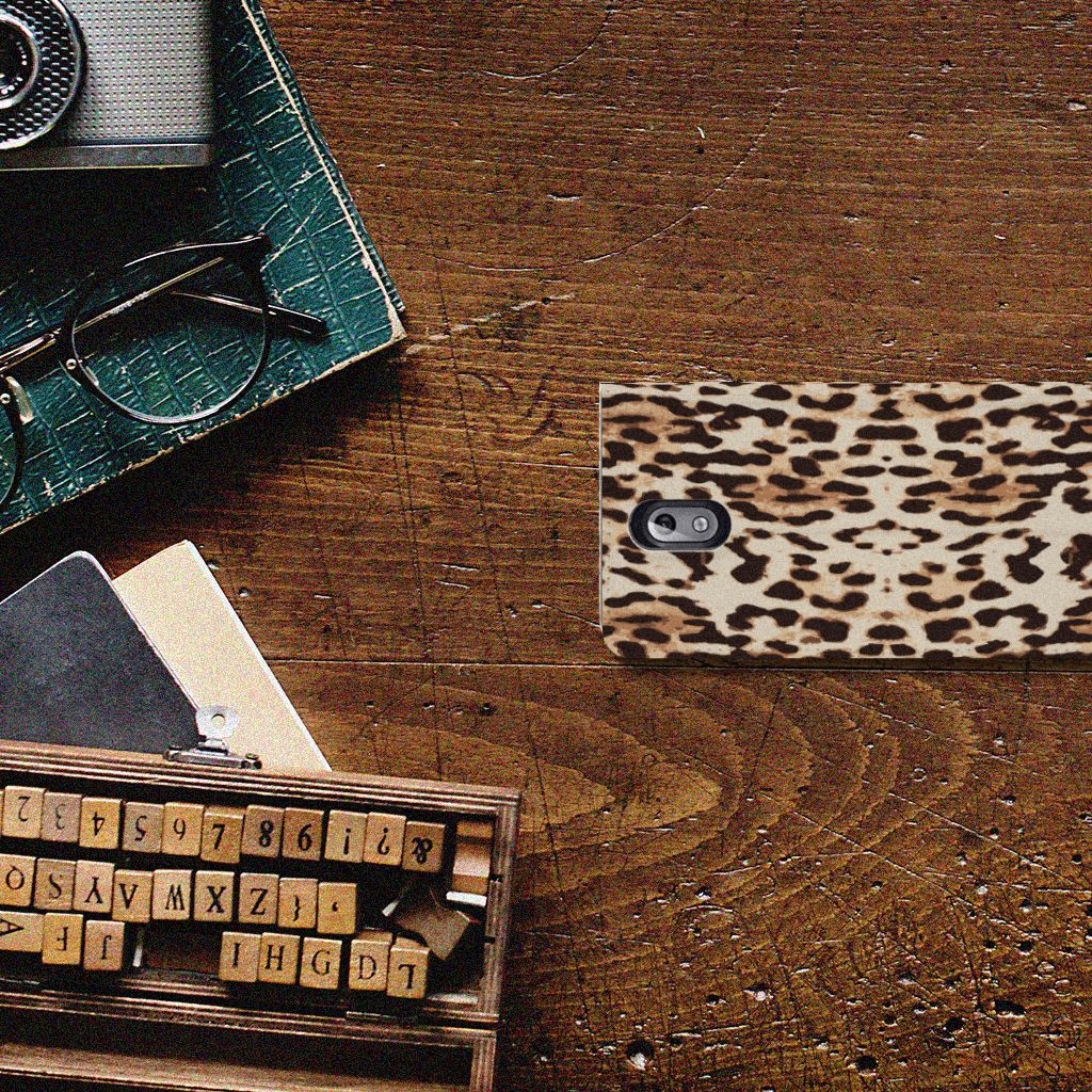 Nokia 3.1 (2018) Hoesje maken Leopard