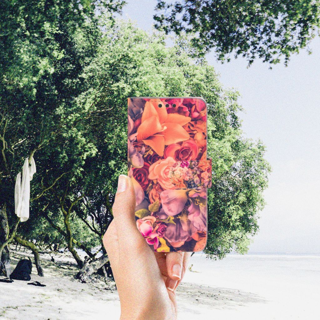 Microsoft Lumia 650 Hoesje Bosje Bloemen