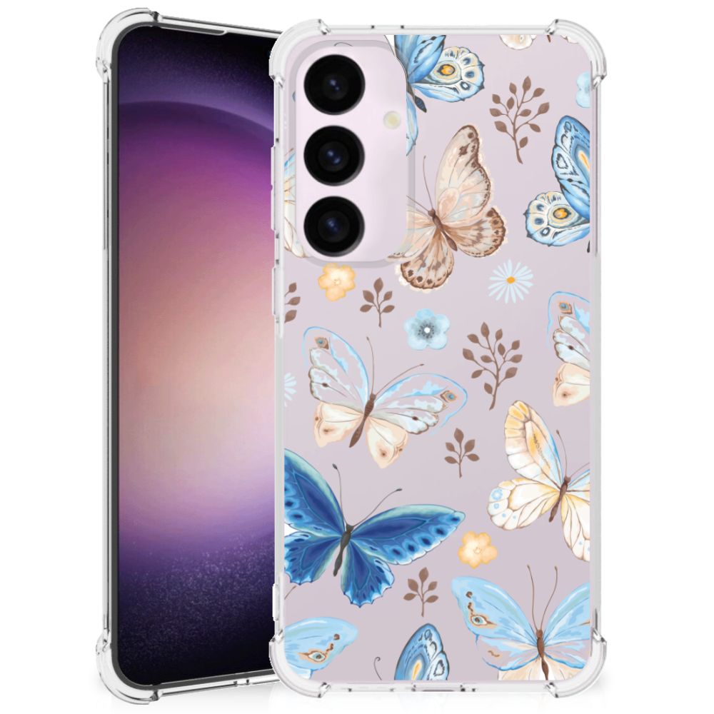 Case Anti-shock voor Samsung Galaxy S24 Plus Vlinder