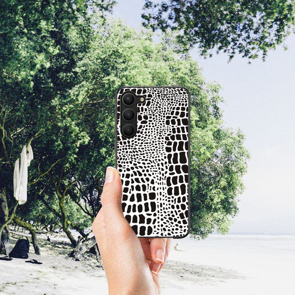 Samsung Galaxy S23 Plus Dierenprint Telefoonhoesje Slangenprint B2C Telecom