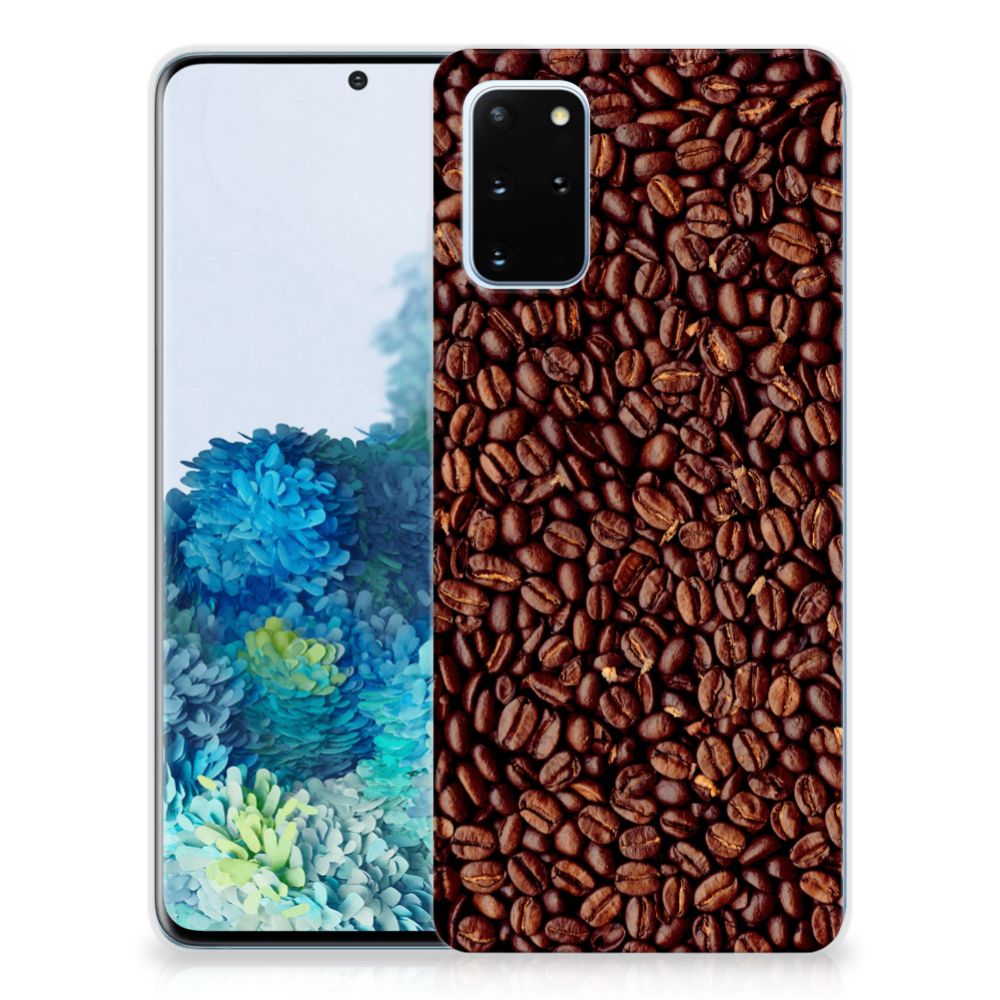 Samsung Galaxy S20 Plus Siliconen Case Koffiebonen B2C Telecom