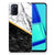 OPPO A52 | A72 TPU Siliconen Hoesje Marmer Wit Zwart - Origineel Cadeau Man