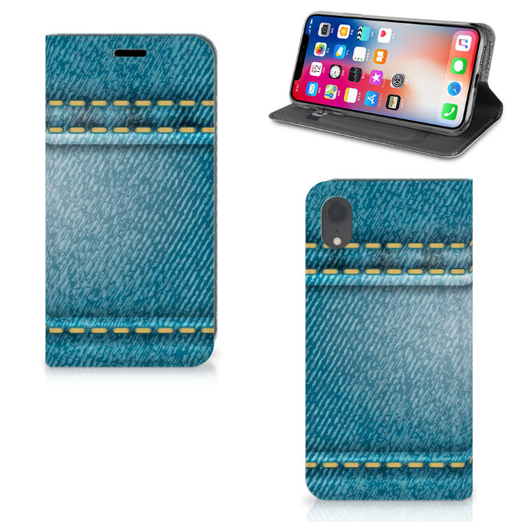 Apple iPhone Xr Hippe Standcase Jeans