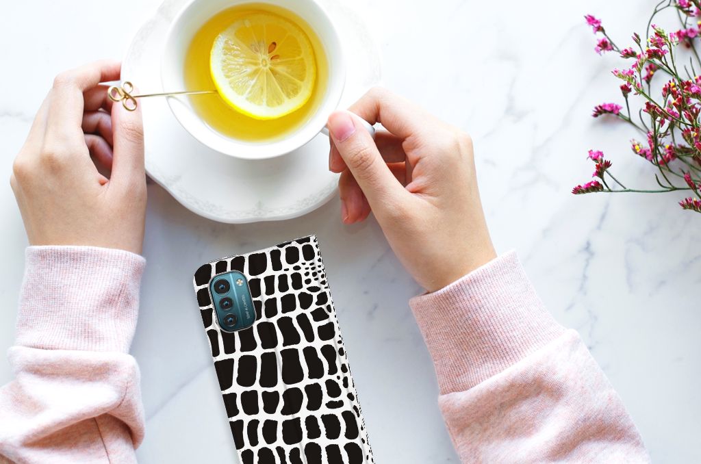 Nokia G11 | G21 Hoesje maken Slangenprint - B2C Telecom