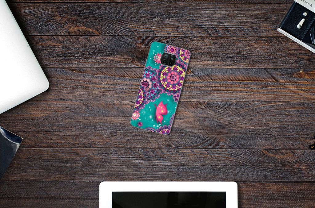 Xiaomi Mi 10T Lite Hoesje maken Cirkels en Vlinders