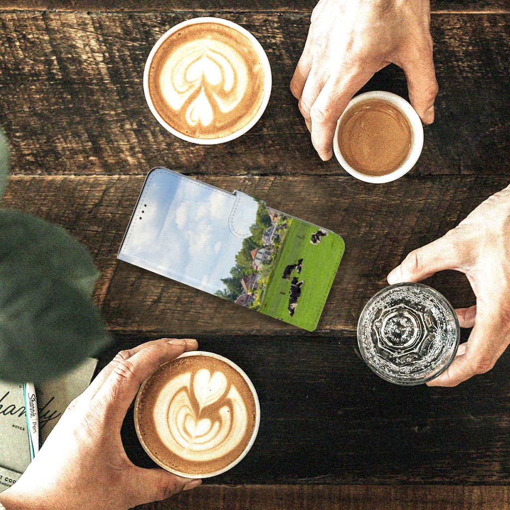 Sony Xperia 1 II Telefoonhoesje met Pasjes Koeien