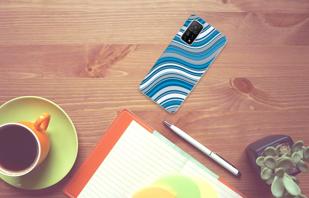 Xiaomi Mi 10T | 10T Pro TPU bumper Waves Blue B2C Telecom