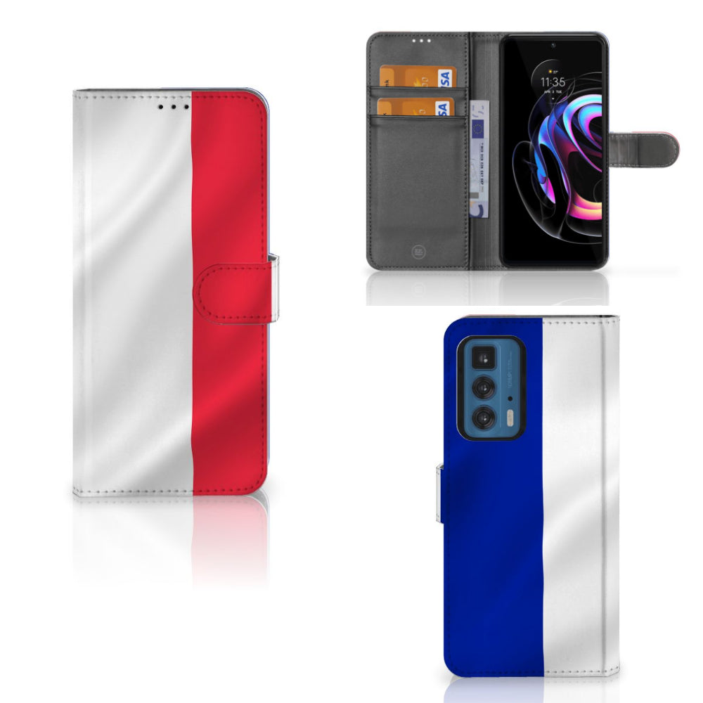Motorola Edge 20 Pro Bookstyle Case Frankrijk