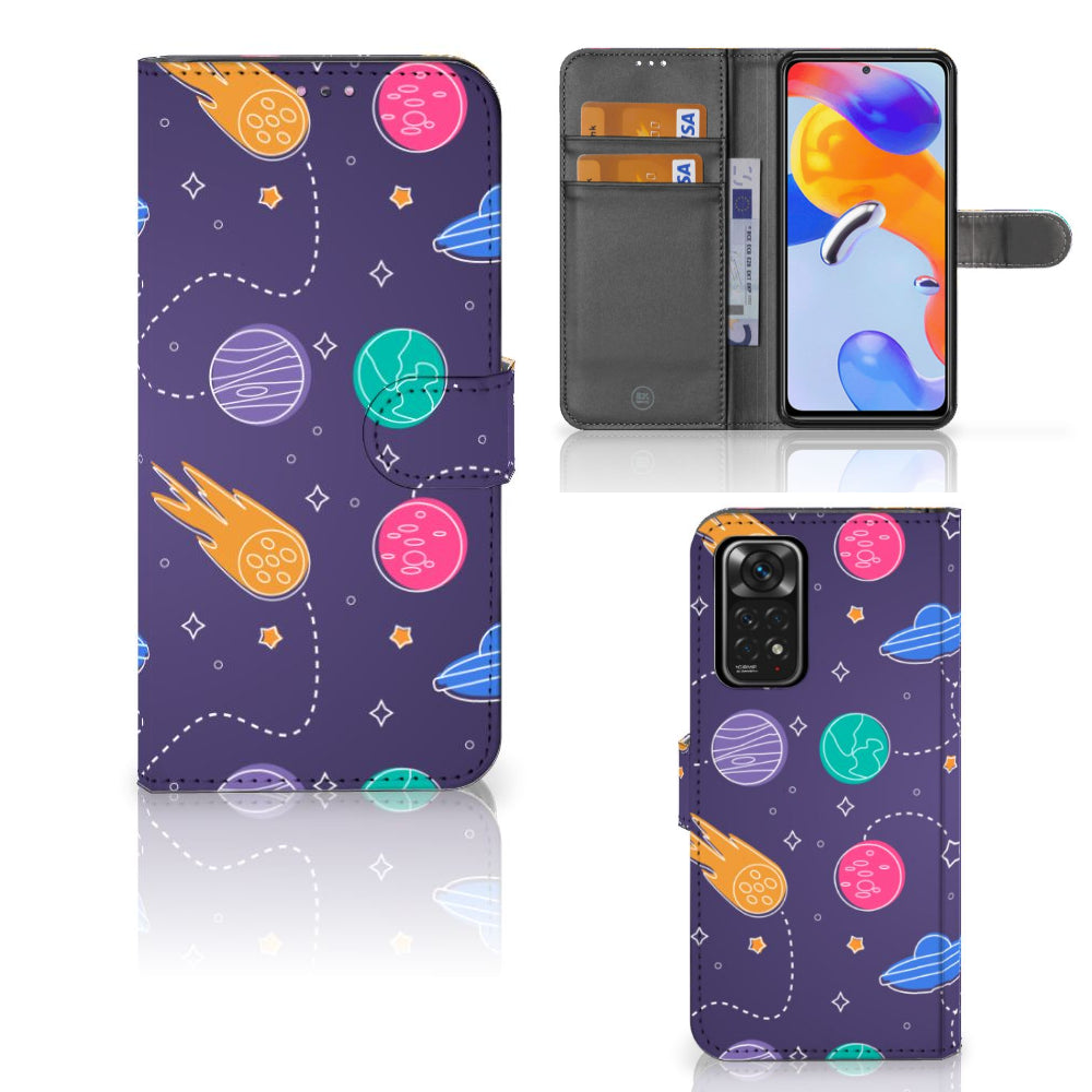 Xiaomi Redmi Note 11 Pro 5G/4G Wallet Case met Pasjes Space