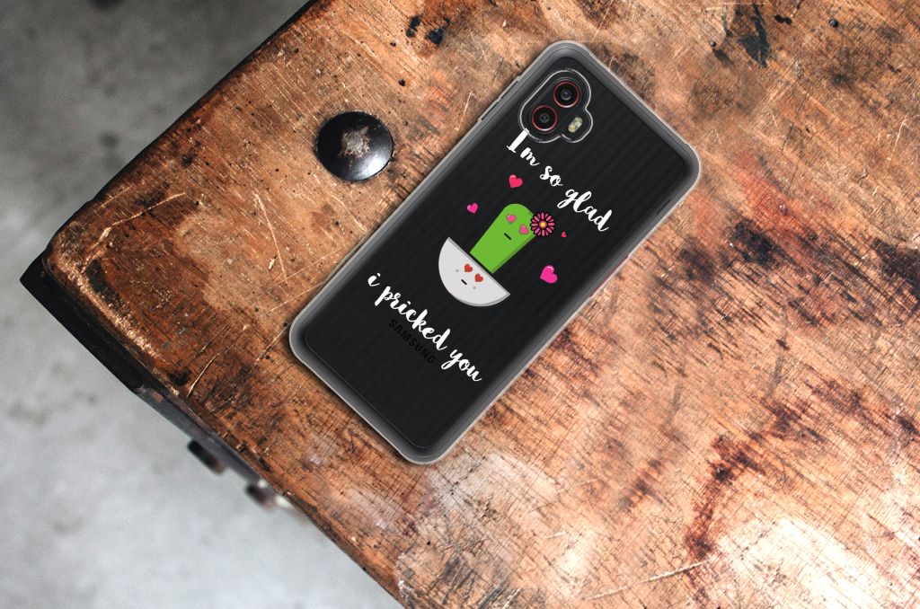 Samsung Galaxy Xcover 6 Pro Telefoonhoesje met Naam Cactus Glad B2C Telecom