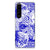 Silicone Back Case Sony Xperia 1 III Angel Skull Blauw