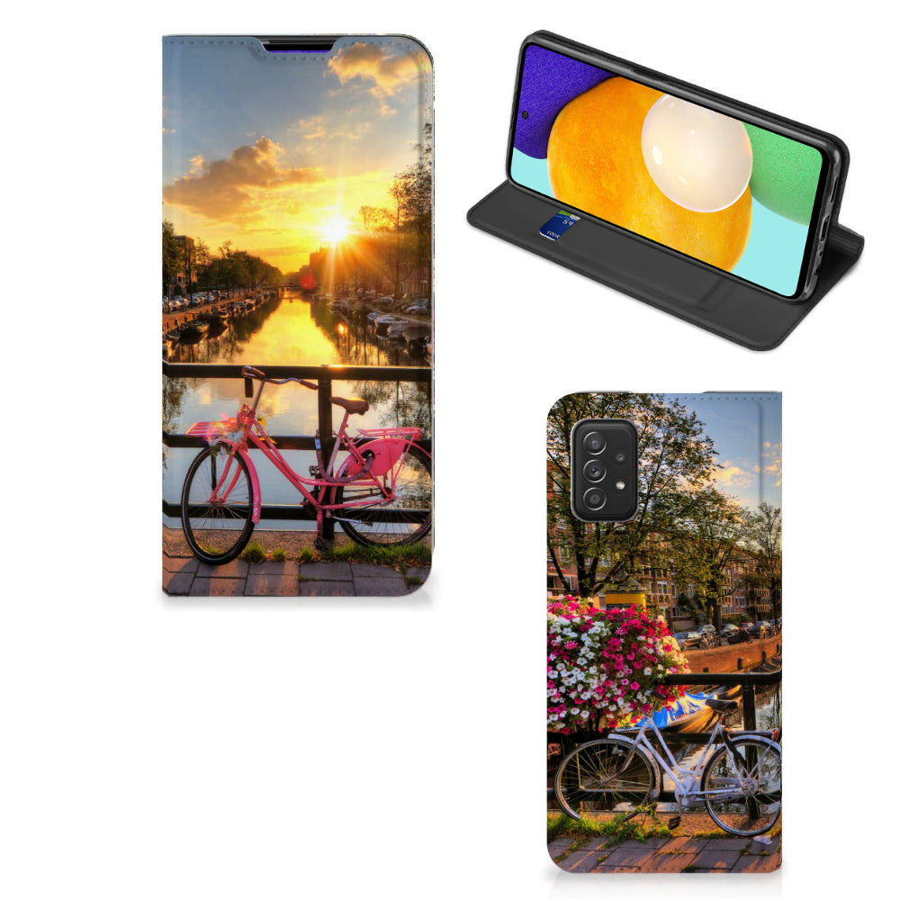 Samsung Galaxy A03s Book Cover Amsterdamse Grachten