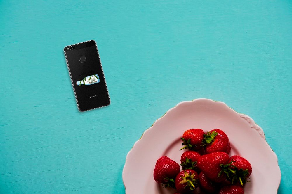 Huawei P10 Lite Telefoonhoesje met Naam Boho Bottle