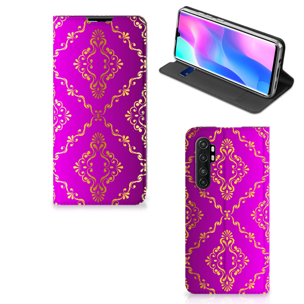 Telefoon Hoesje Xiaomi Mi Note 10 Lite Barok Roze