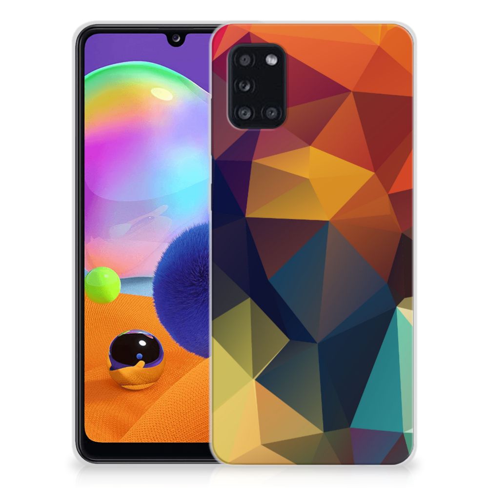 Samsung Galaxy A31 TPU Hoesje Polygon Color B2C Telecom
