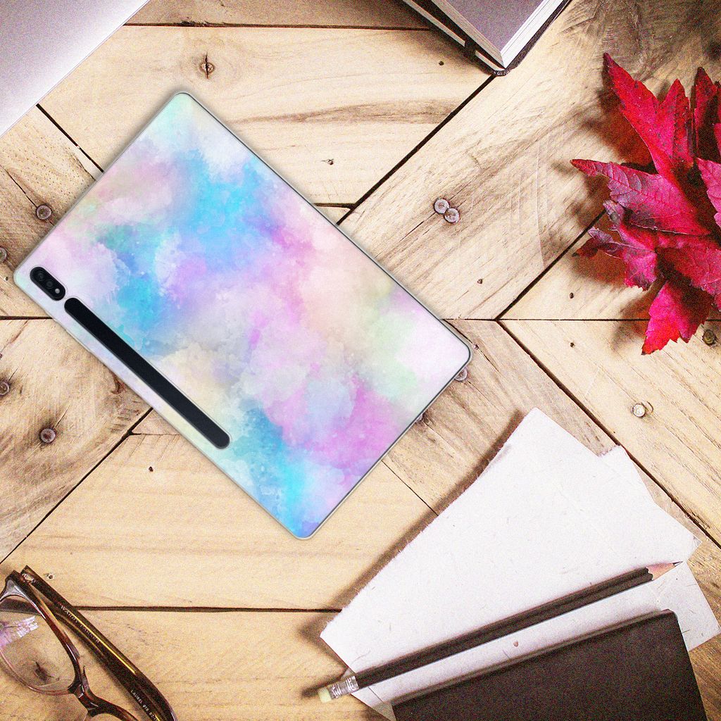 Tablethoes Samsung Galaxy Tab S7 Plus | S8 Plus Watercolor Light - B2C Telecom