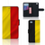 Huawei Ascend P8 Lite Bookstyle Case Belgische Vlag