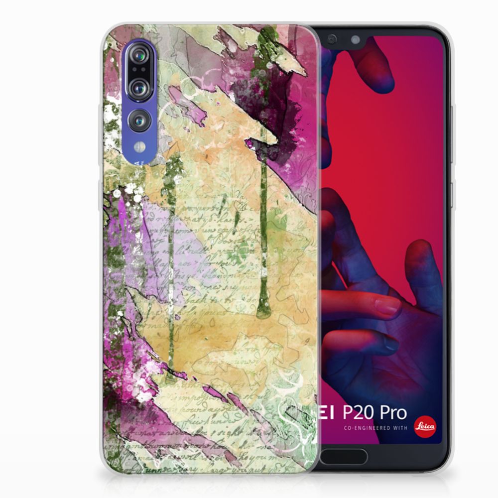 Hoesje maken Huawei P20 Pro Letter Painting