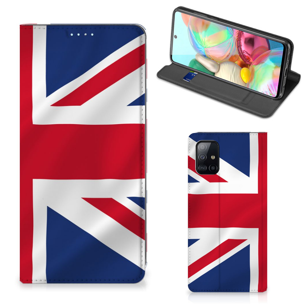 Samsung Galaxy A71 Standcase Groot-Brittannië - B2C Telecom