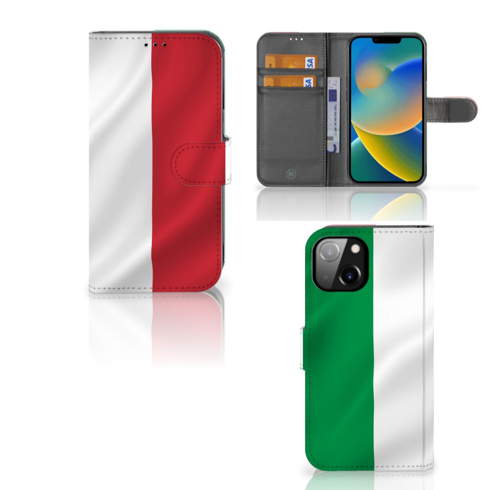 Apple iPhone 14 Bookstyle Case Italië