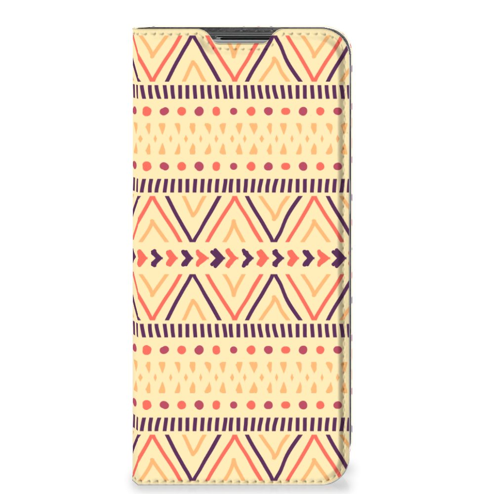 OPPO Find X5 Lite | Reno7 5G Hoesje met Magneet Aztec Yellow - B2C Telecom