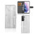 Samsung Galaxy S21 Plus Book Style Case White Wood