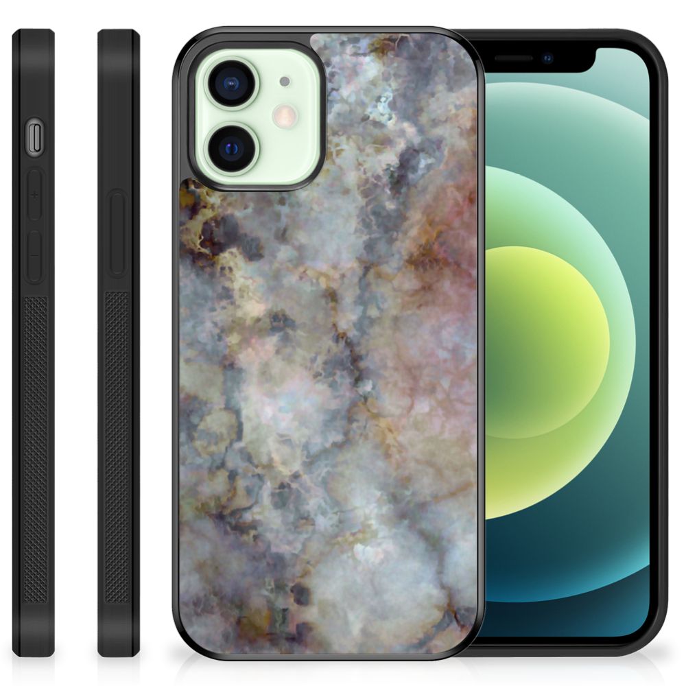 iPhone 12 Mini Gripcase Marmer Grijs